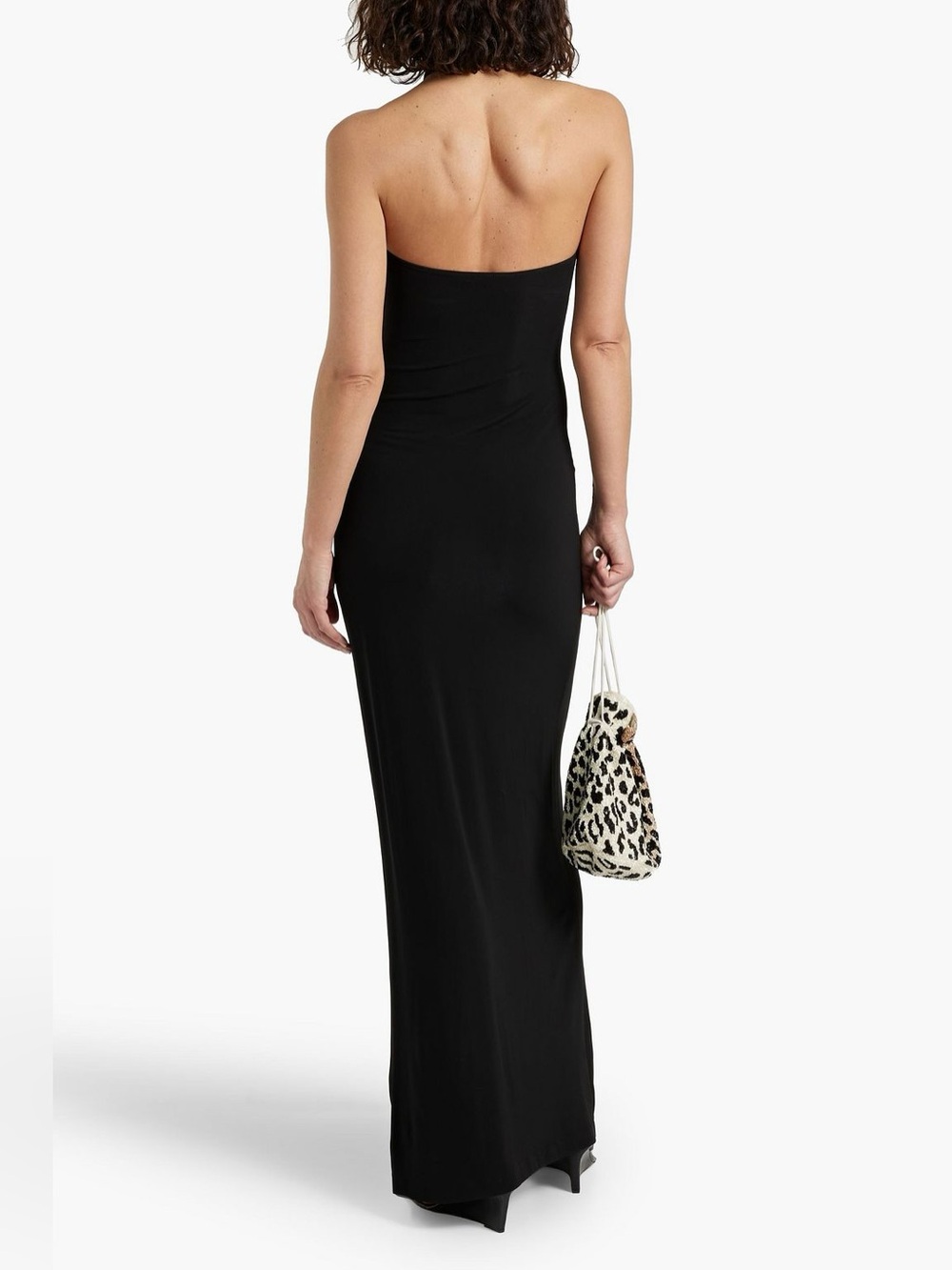 Nili Lotan Manette Cutout Jersey Dress - Picture 3 of 6